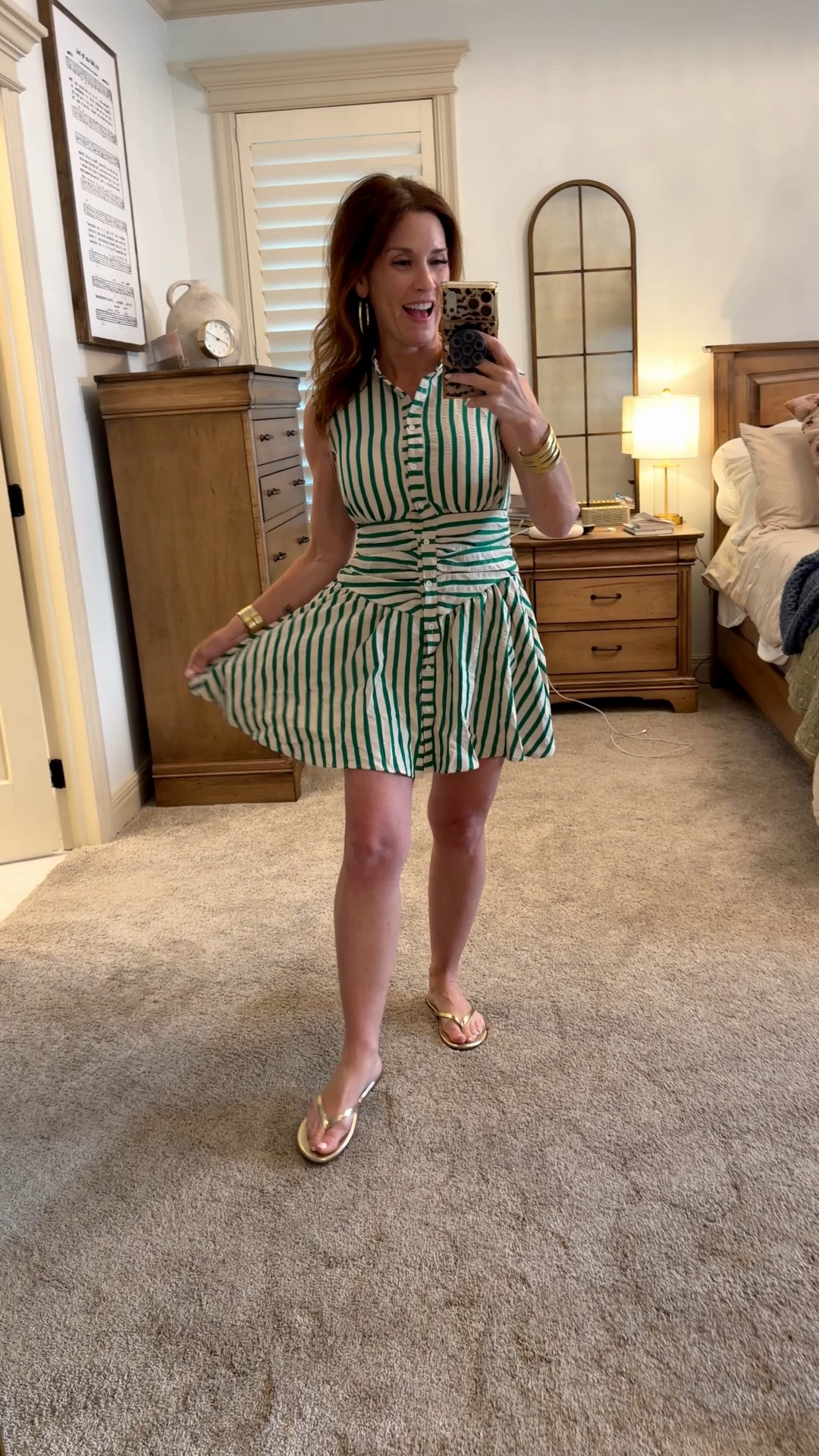 💚🤍💚 affordable summer dress

#LTKootd #LTKOver40 #LTKPetite