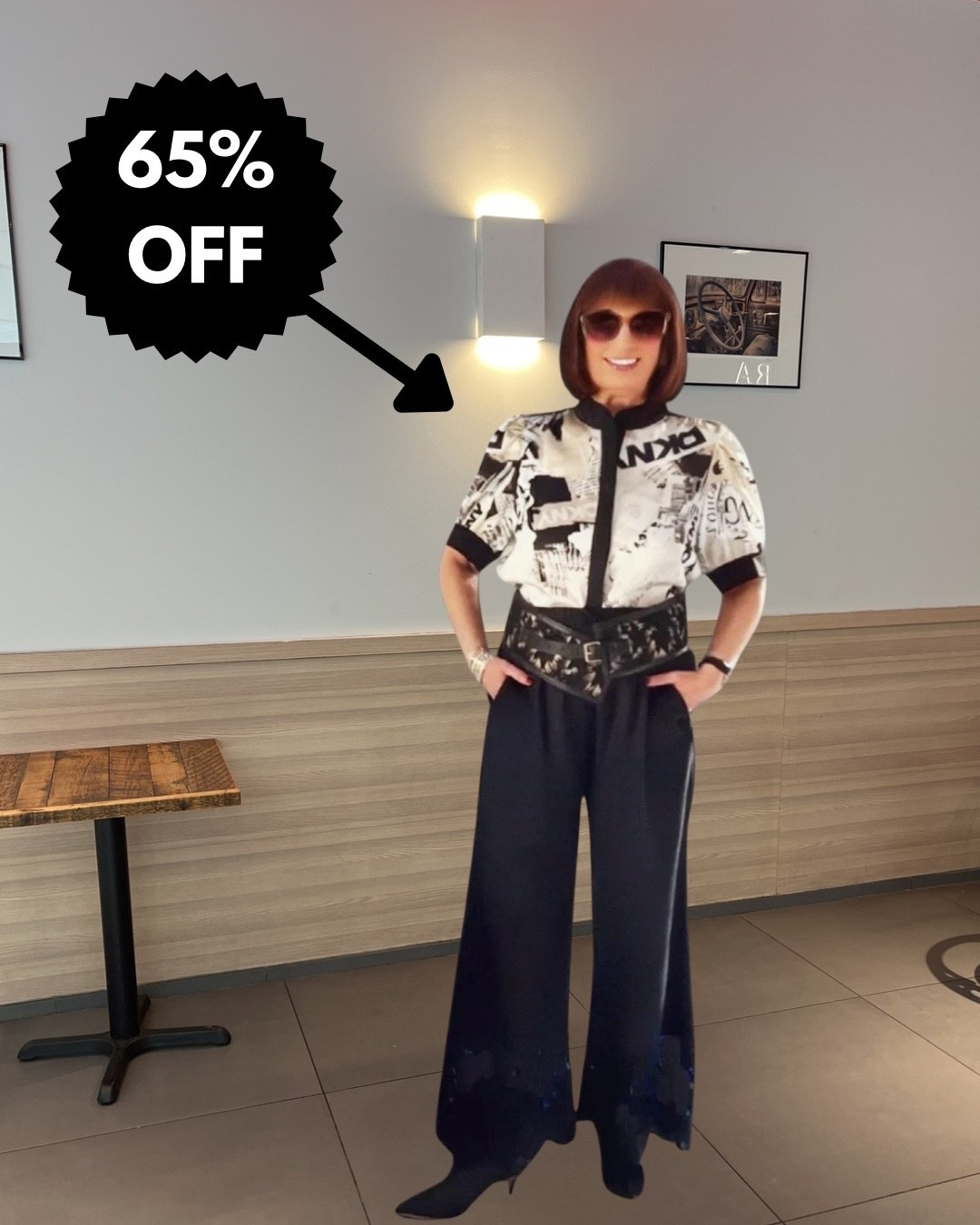DKNY Blouse on SALE for 65% OFF at Macy’s 
Wearing size XS

#LTKgrwm #LTKootd #LTKSaleAlert