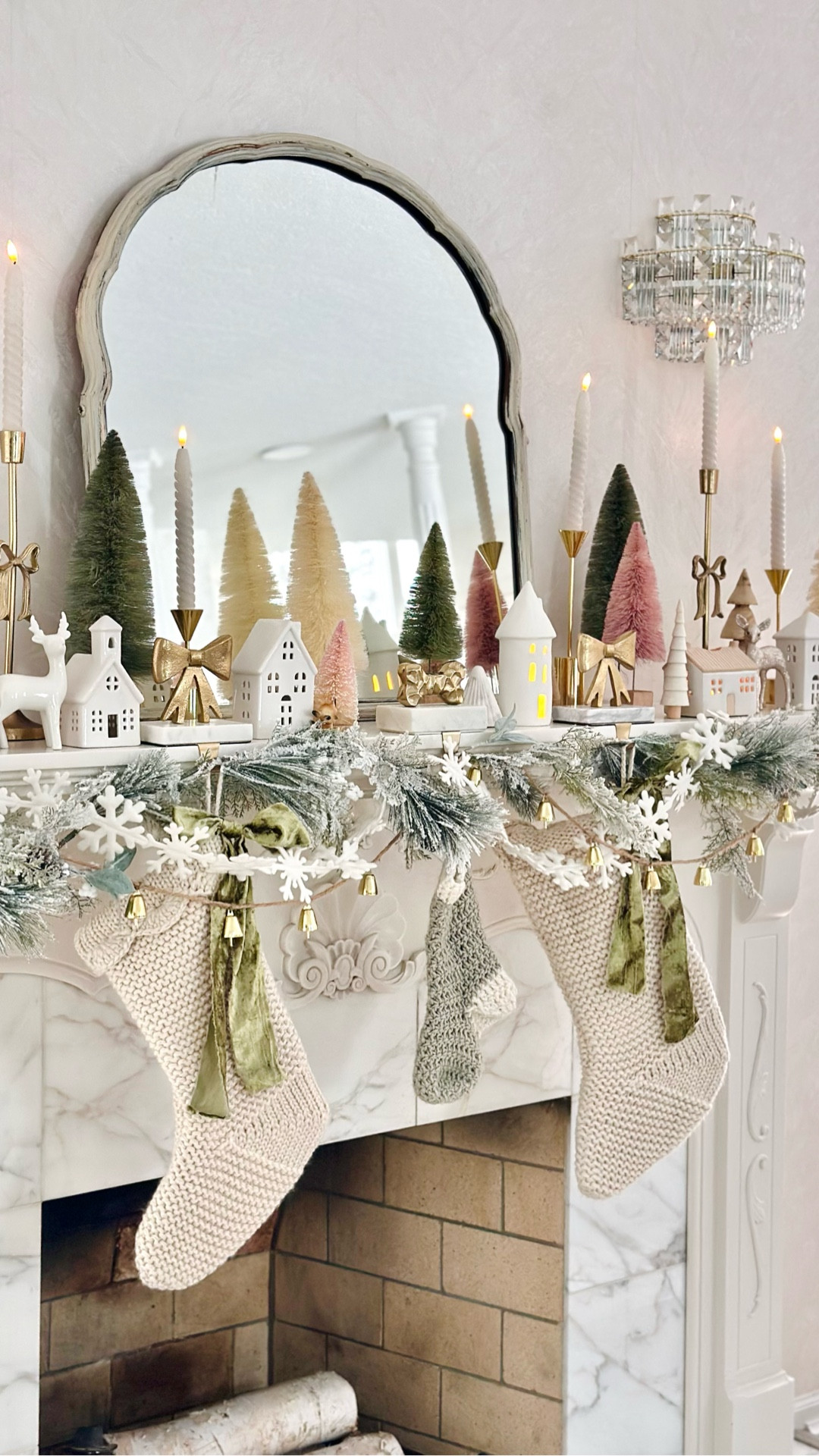 Christmas mantle of my dreams! 🤍🎅🏼🎄🕊️❄️☃️

#LTKCyberWeek #LTKSeasonal #LTKHoliday