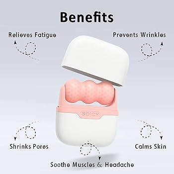 Leeshine Ice Roller for Face and Eyes - Facial Skin Care Tools with 2 in 1 Roller and Travel Case... | Amazon (US)