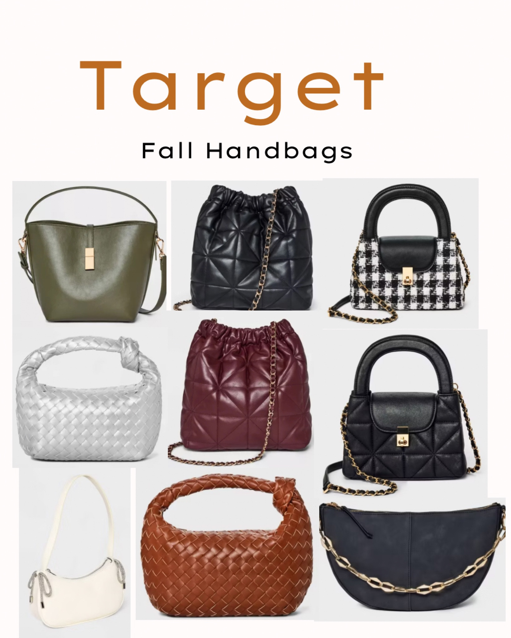 Fall handbags 🍂🍁

#LTKFallSale #LTKFindsUnder50 #LTKItBag