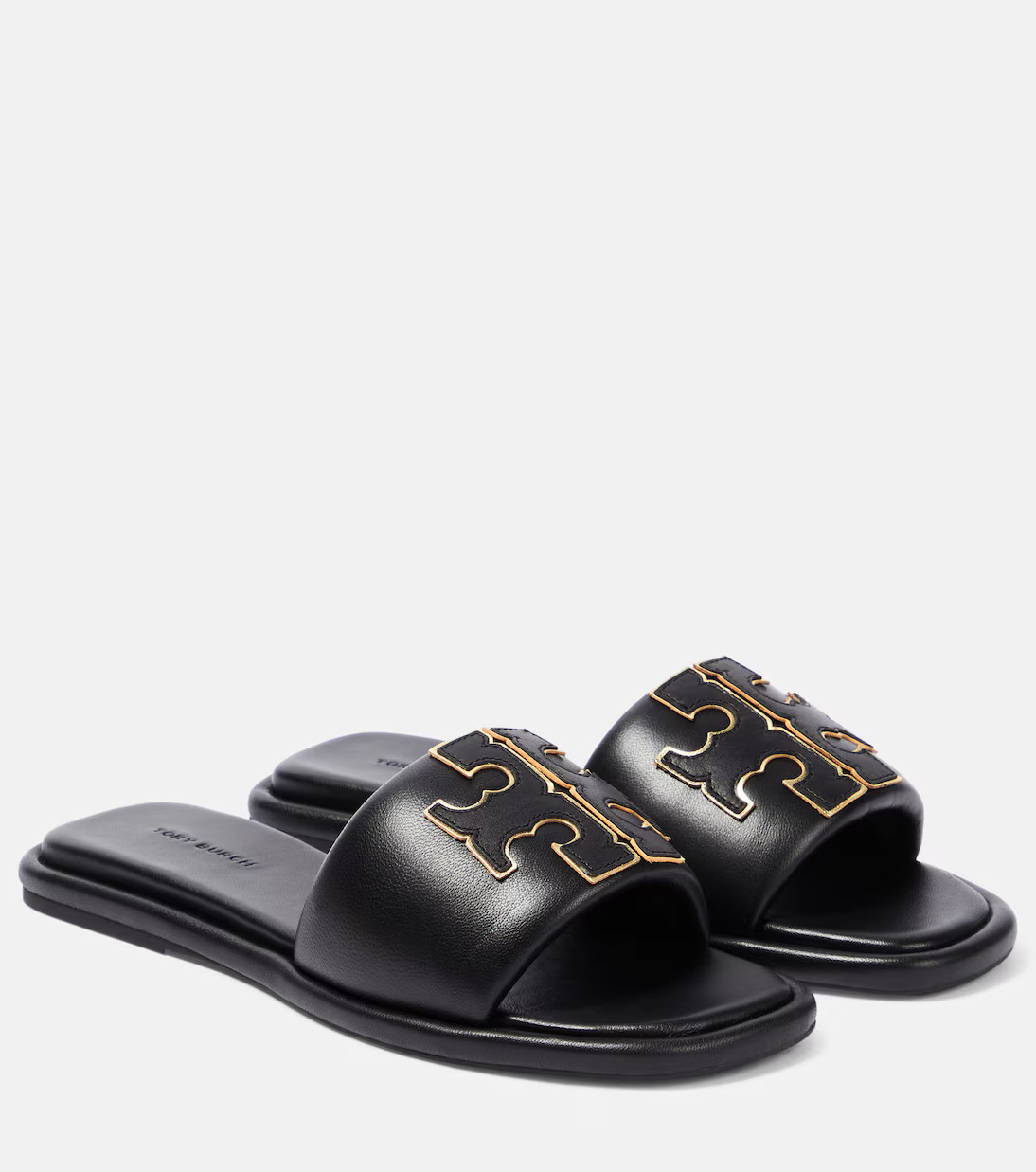 Double T leather slides | Mytheresa (US/CA)