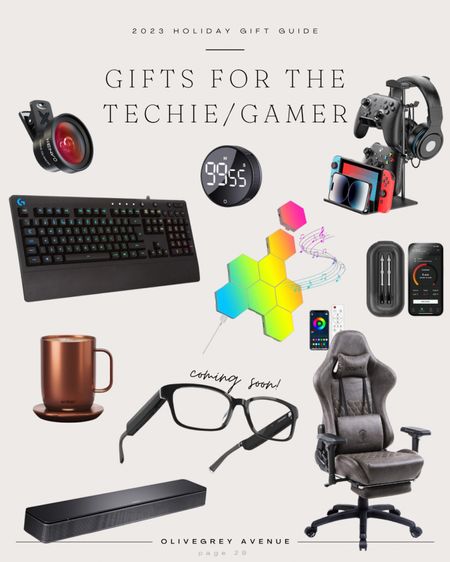 Ultimate gift guide for techies and gamers! 

gaming, technology, tech, computers, PC, laptops, 

#LTKGiftGuide #LTKhome #LTKsalealert