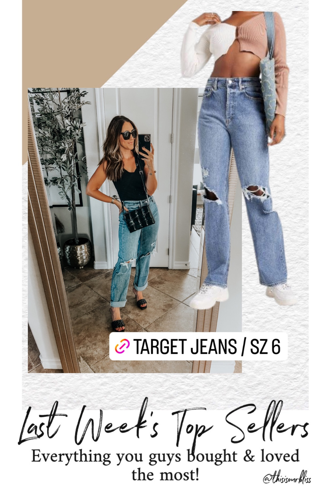 $25 target jeans! New favorite jeans from wild table line at target! Wearing size 6 💙

#LTKunder50 #LTKsalealert #LTKstyletip