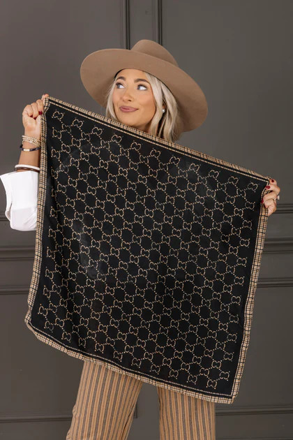 Next Time Black Scarf | The Willow Tree