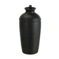 Mainstays Solid Black Ceramic Decorative Jug with Handle, 5.23"L x 4.8"W x 10"H | Walmart (US)