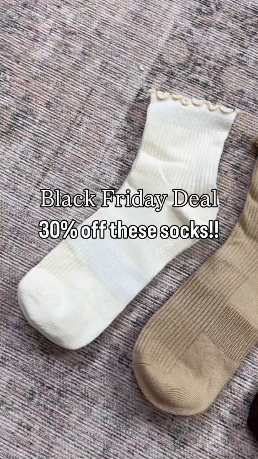 🧦✨ Black Friday sock steals you need to snag!
Cozy season is here and these buttery-soft socks are actually on major sale for Black Friday! Perfect for gifting… or keeping for yourself. 😉 @cs_celersport @fitrell_style

30% off!! 20% off on Amazon and save another 10% by entering codes
Celersport socks- LOVE10CSP
Fitrell socks-LOVE10FIT

Black Friday sock deals, cozy socks, winter essentials, affordable gifts, holiday deals, Walmart fashion, Amazon finds, budget-friendly style, gift ideas for her

#BlackFridayDeals #SockSeason #CozyStyle #HolidayDeals #GiftIdeas #AffordableFashion #WinterFavorites #SaleFinds #FashionDeals #AmazonFinds #CozyEssentials #BudgetStyle #HolidayGifts #SeasonalStyle