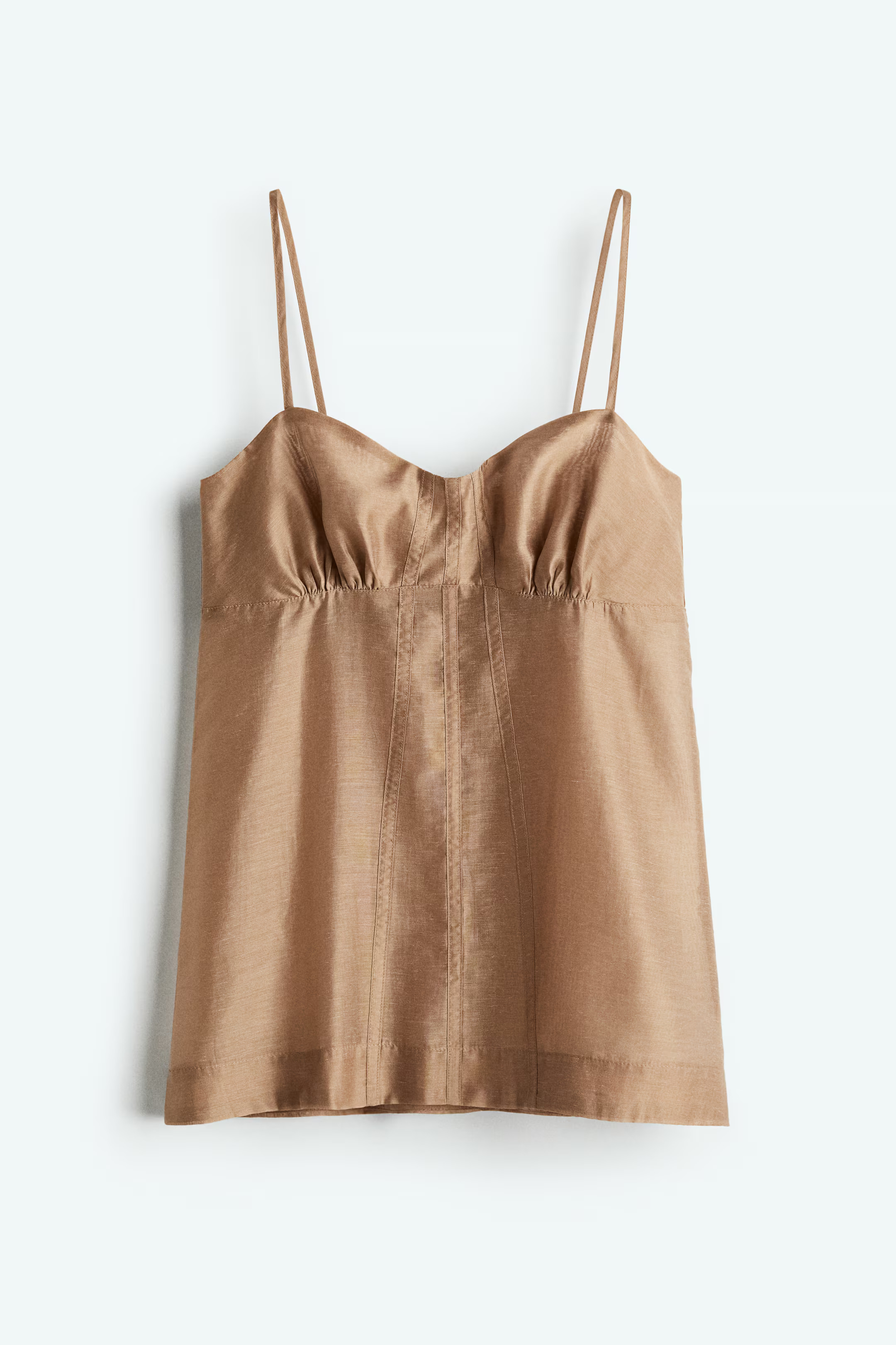 Licht transparante straptop | H&M (DE, AT, CH, NL, FI)