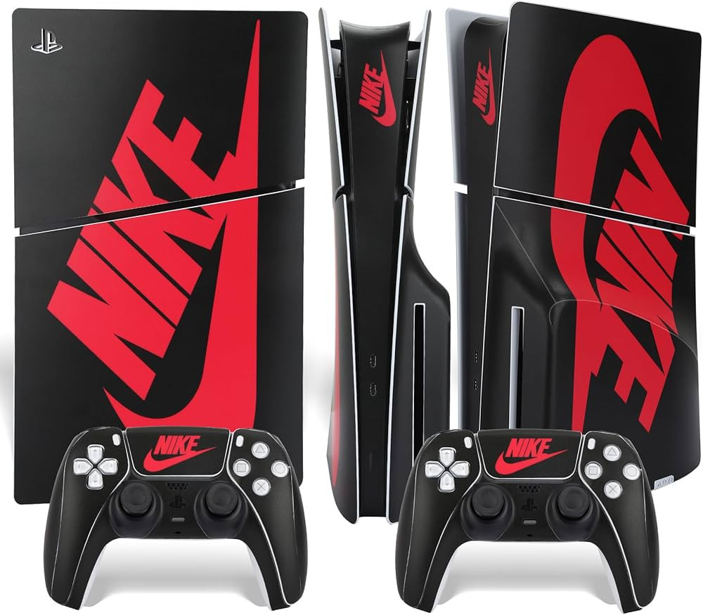 Vinyl Skin for PS5 Slim Disk Edition, Console and Controller Skins for PS5 Slim Disk Edition, Dec... | Amazon (US)