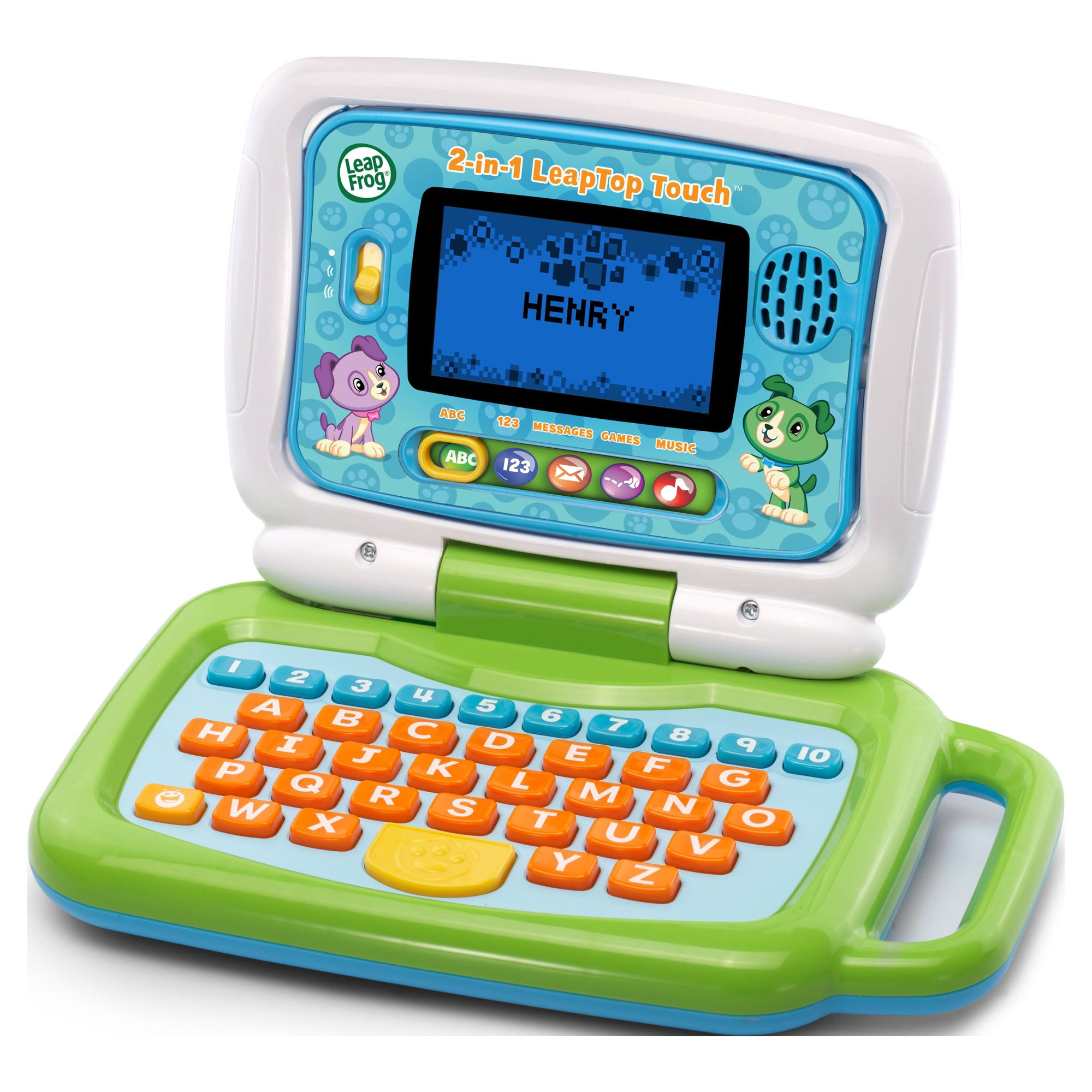 LeapFrog 2-in-1 LeapTop Touch, Toddler Toy Laptop Learning System, Teaches Letters, Numbers | Walmart (US)