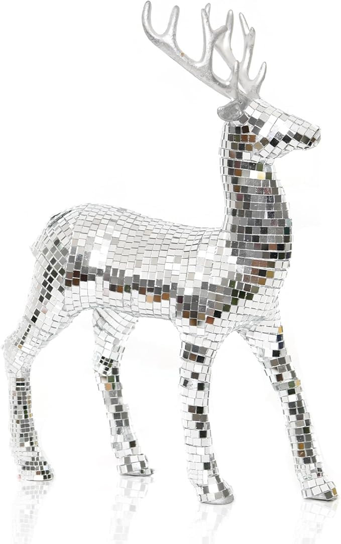Christmas Tabletop Decorations Disco (Deer) 12.6inch for Dance Floors, Parties, interiors, Floor ... | Amazon (US)