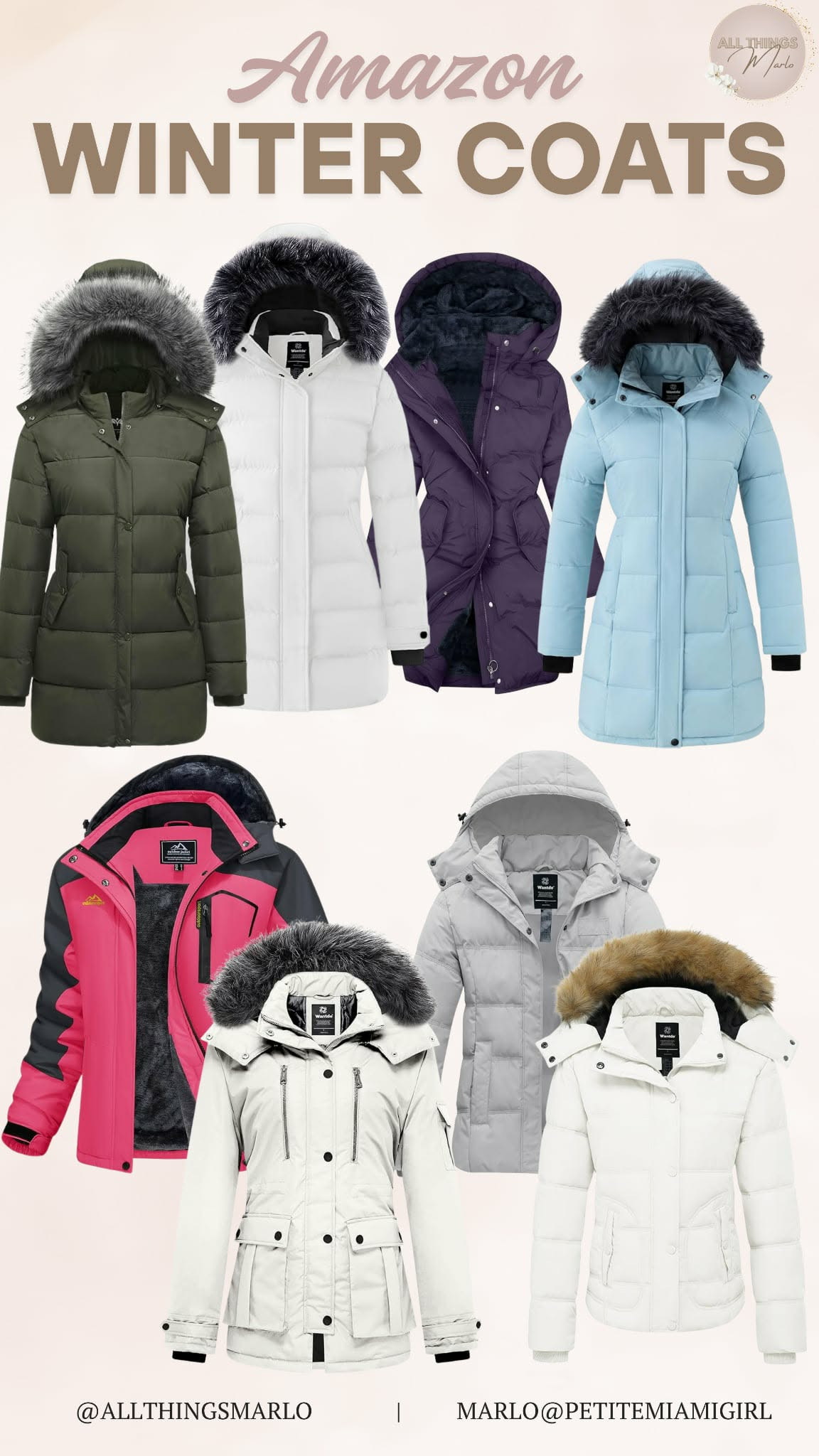 Amazon winter coats. 

 #LTKHoliday #LTKootd #LTKSeasonal