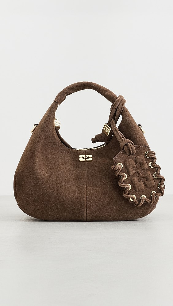 Recycled Suede Mini Hobo Bag | Shopbop