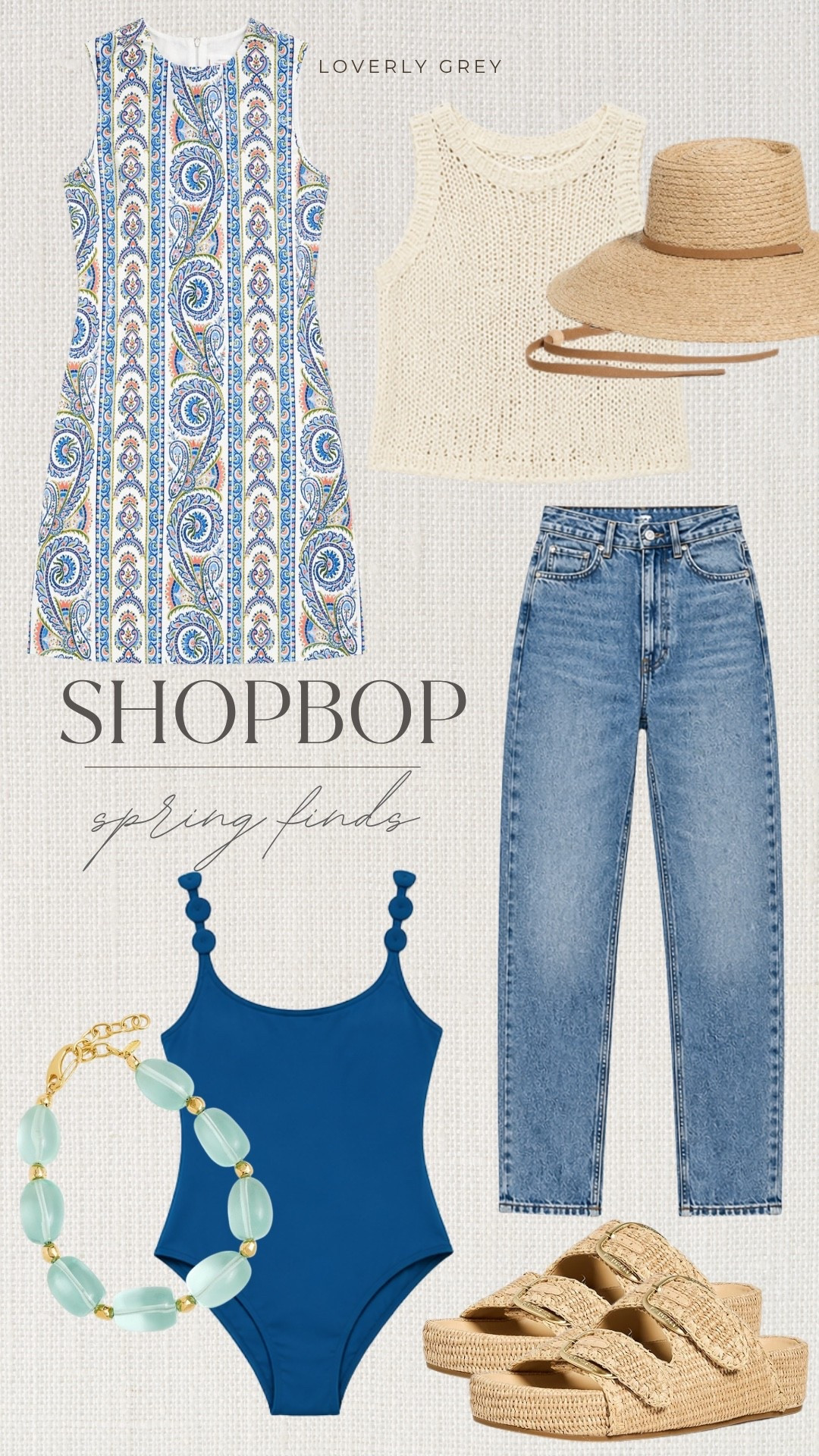 ShopBop finds that are the perfect blend of casual and put together for spring! These are perfect pieces to pack with you on your next vacation! I especially love the sandals and statement necklace.

#LTKgrwm #LTKSeasonal #LTKdayinmylife