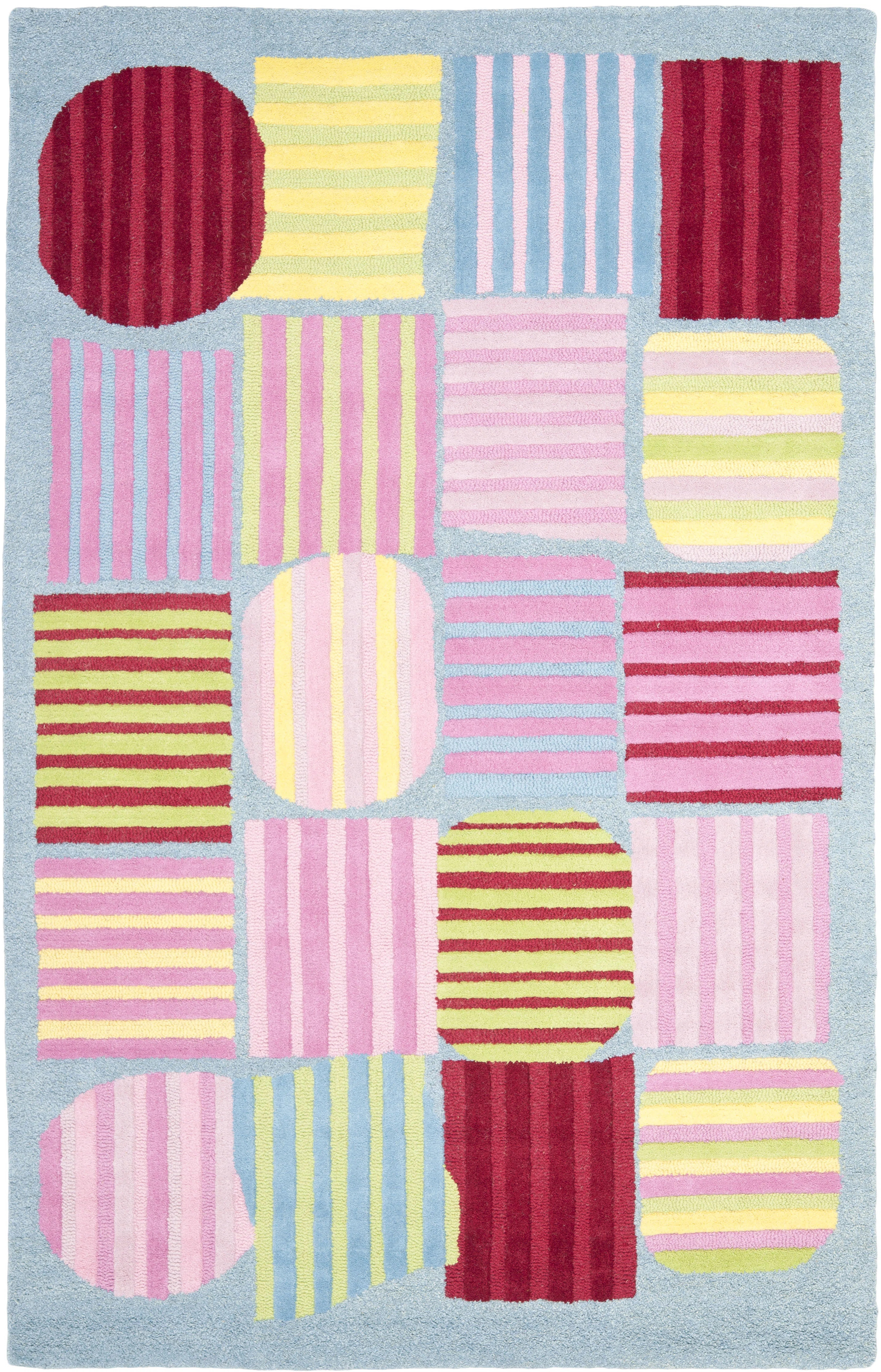 Kruetzen Kids Hand Tufted 80% Wool And 20% Cotton Rug | Wayfair North America