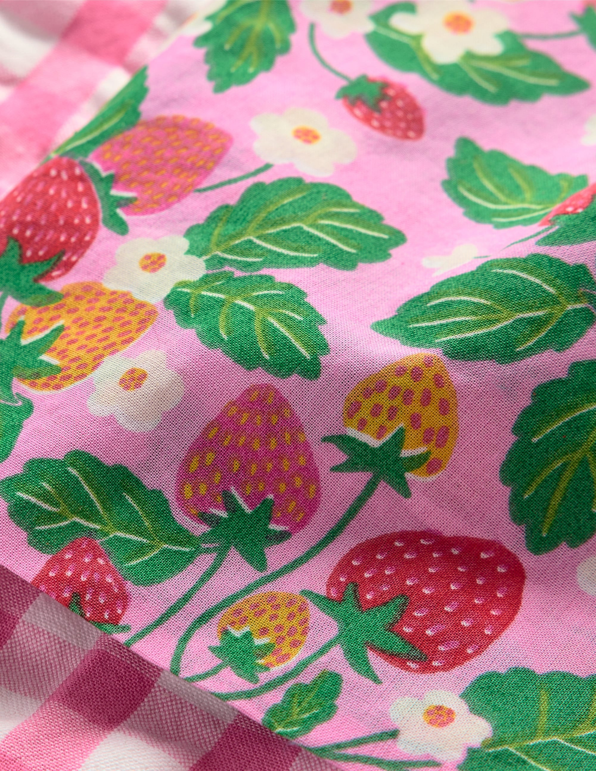 2-Pack Headscarves-Strawberry/Gingham | Boden UK