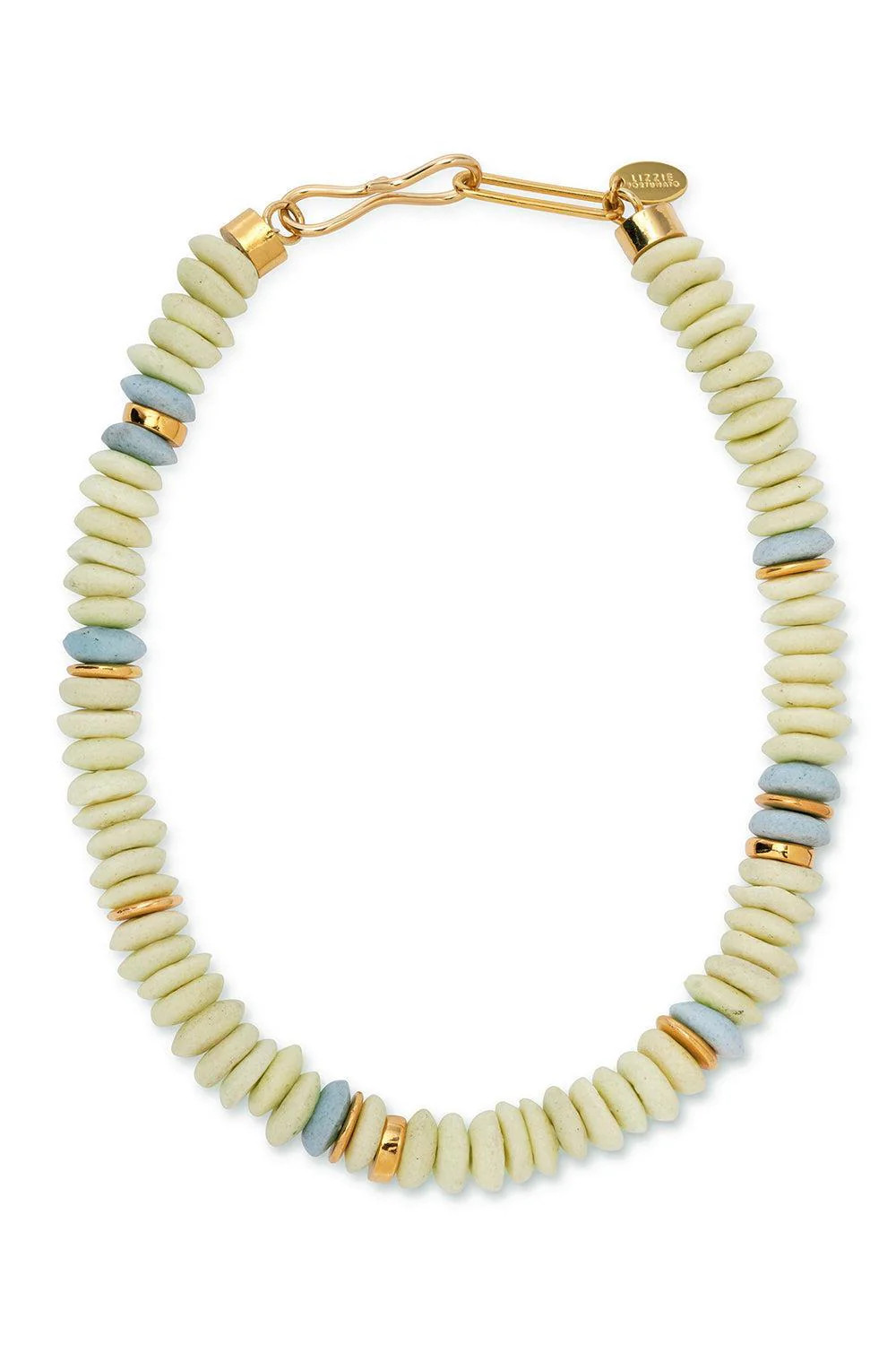 White Laguna Necklace | LIZZIE FORTUNATO | Marissa Collections