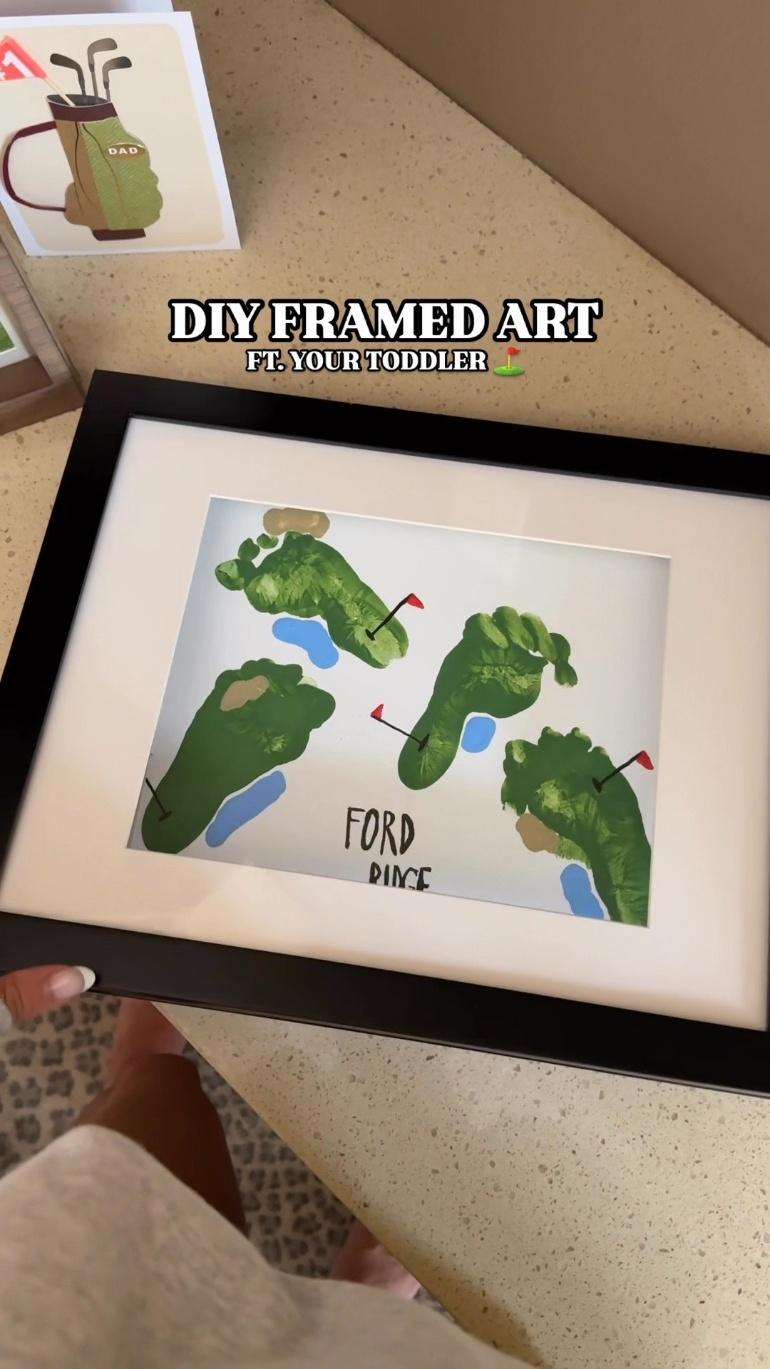 DIY toddler Father’s Day gift idea ⛳️ everything from Walmart 🎨

#LTKSaleAlert #LTKHome #LTKKids