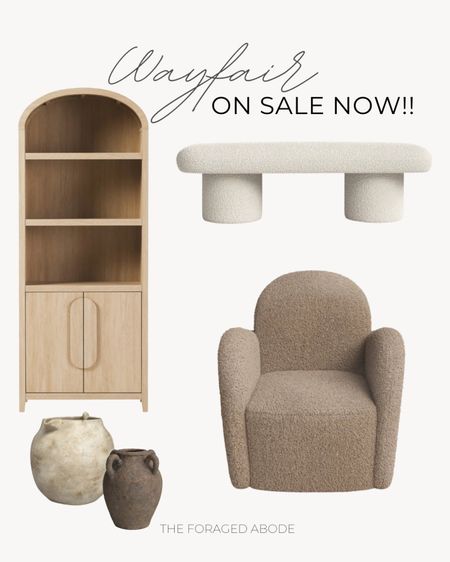 Wayfair 4th of July Clearance Sale!! 

Organic modern decor | cabinet | accent chair | vases | bench

#LTKHome #LTKSaleAlert #LTKSummerSales