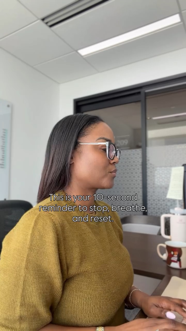 If you’ve been feeling the midday slump or workday stress, this is your sign to find your “tranquility” moment.
Taking a deliberate moment to pause, breathe, and roll on some @sajewellness Tranquility has become my non-negotiable. It’s more than just a scent; it’s an immediate shift in my energy. My nerves are calmed, my focus is back, and I’m ready to tackle the rest of my to-do list with a clear head.

Between being a corporate girlie by day and a creator by night, my schedule is always packed. My days in the office can go from 0 to 100 real quick especially when the emails are piling up and other deadlines are looming. 

I’ve learned that I can’t pour from an empty cup, and this small moment is how I keep going. 

Corporate girlie, content creator life, workday wellness, Saje Tranquility, stress relief, side hustle balance, mindfulness tips, productivity hacks.

#CorporateGirlie #CreatorLife