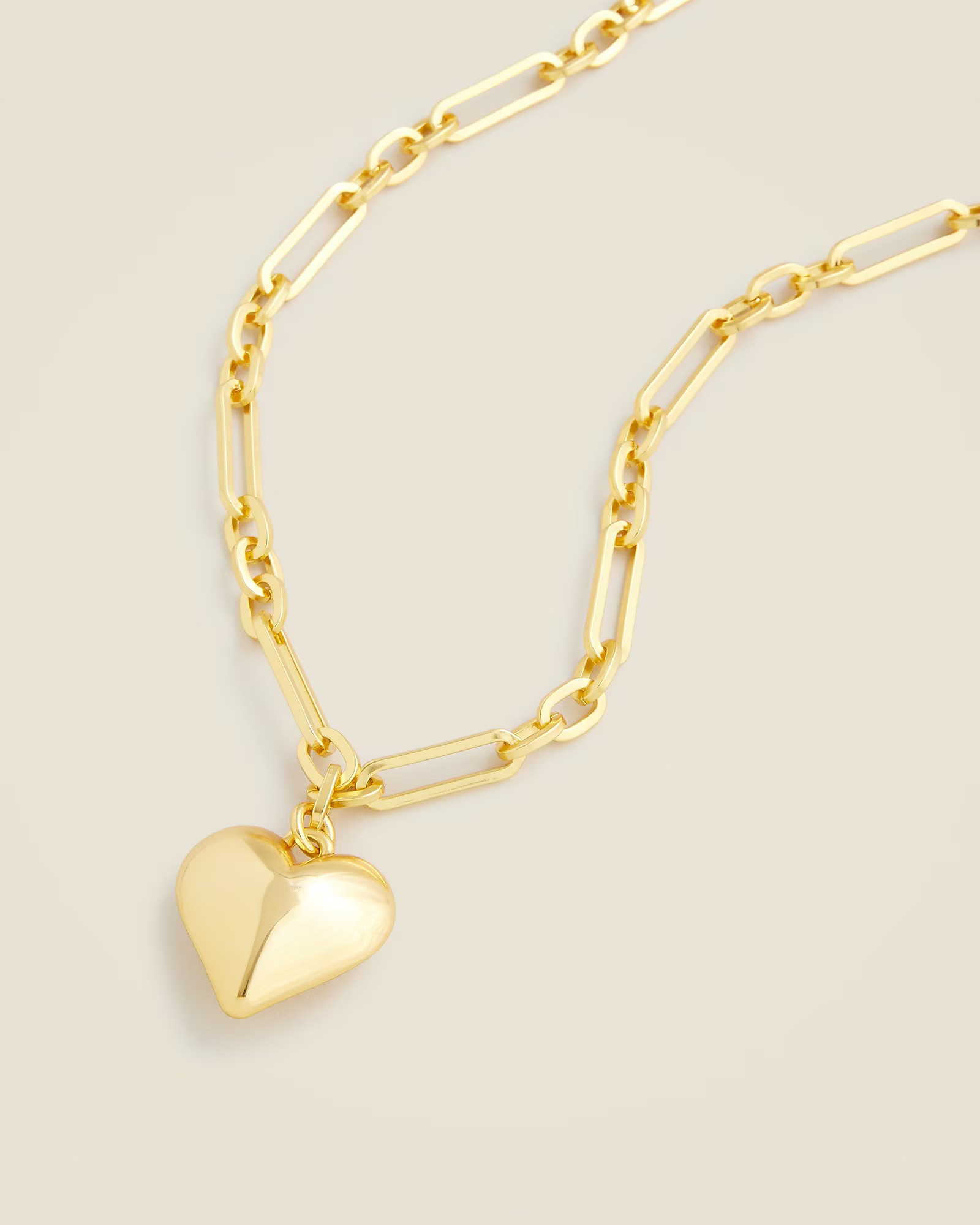 Heart pendant necklace | J. Crew US