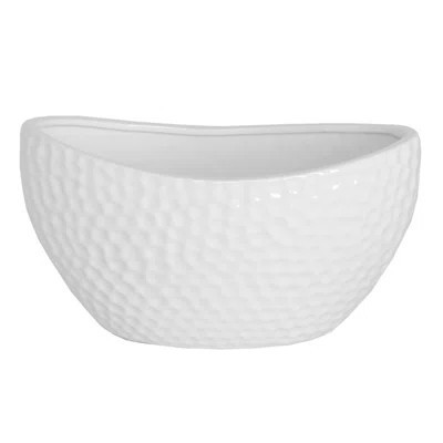Ceramic Oval Vase Gloss Finish | Wayfair North America