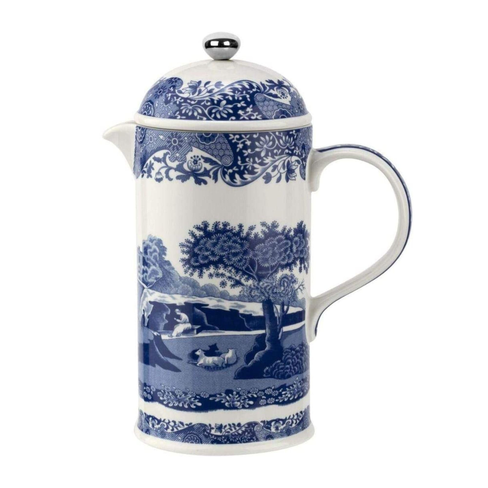Spode Blue Italian French Press | 28-Ounce Capacity | Espresso, Coffee, and Tea Maker | Porcelain... | Amazon (US)