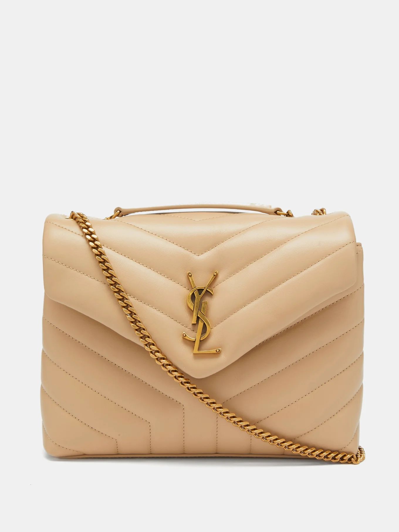Loulou small quilted leather shoulder bag | Saint Laurent | Matches (US)