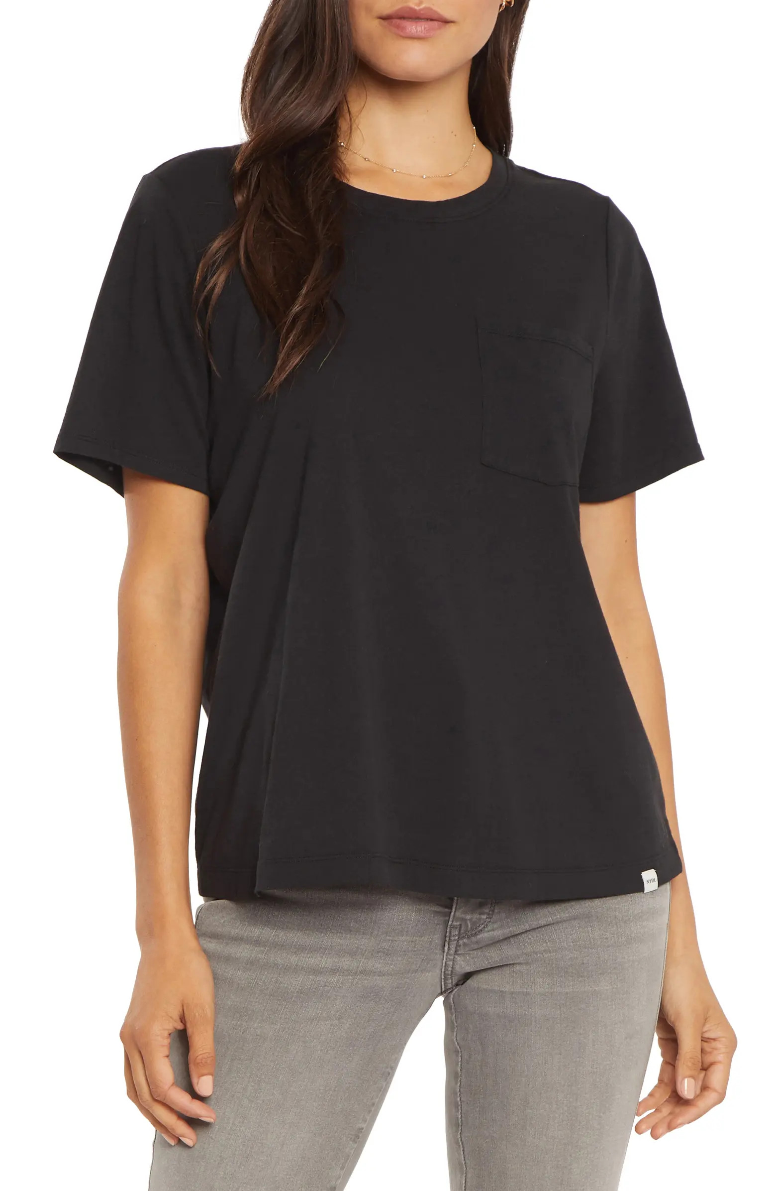 NYDJ Short Sleeve Cotton Pocket T-Shirt | Nordstrom | Nordstrom