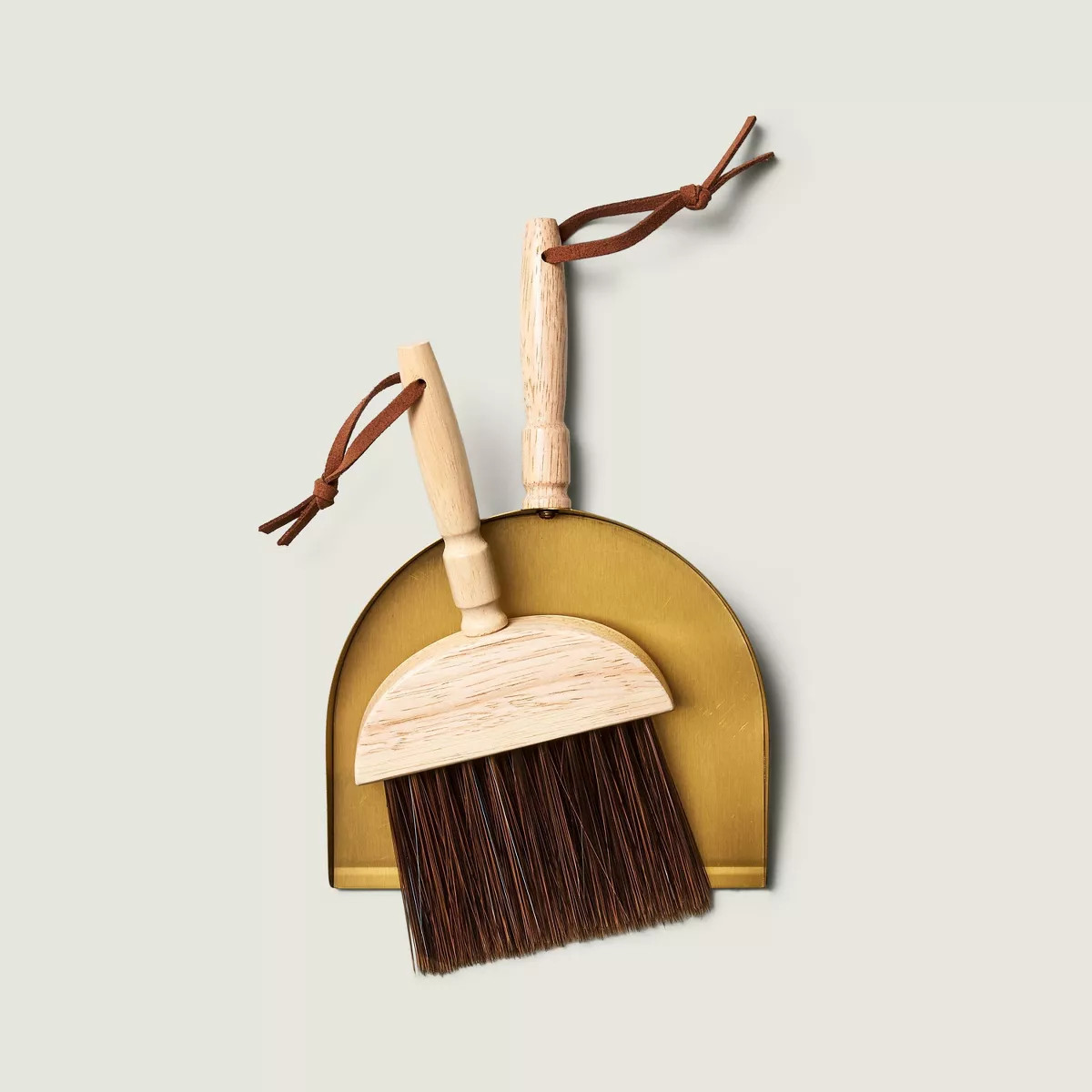 2pc Metal Hand Broom and Dust Pan Set - Hearth & Hand™ with Magnolia | Target