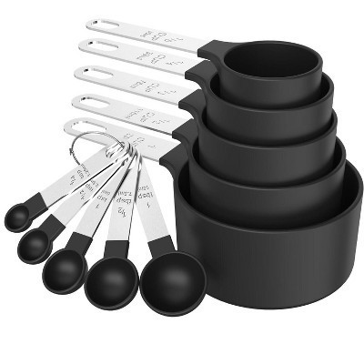 Aoibox Measuring Cups & Spoons Set, Stackable Kitchen Gadgets for Cooking & Baking with Stainless Steel Handle, Nesting Measure Cups | Target