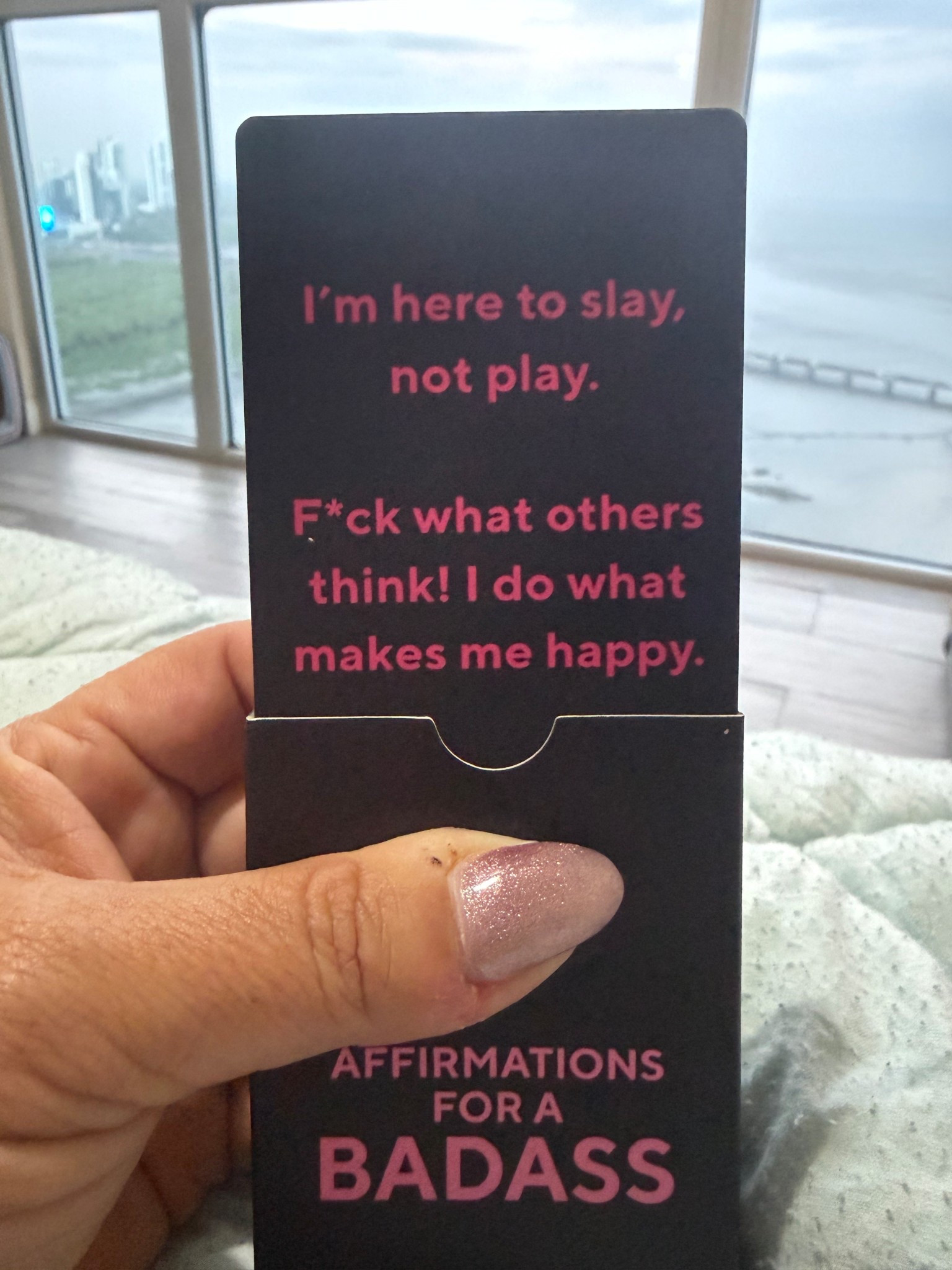Affirmations for Bad A*^%#
Perfect gift for all your girlies 💗