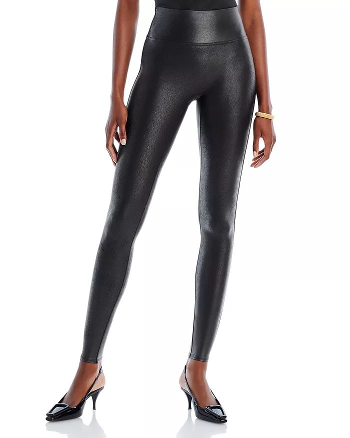 Faux-Leather Leggings | Bloomingdale's (US)