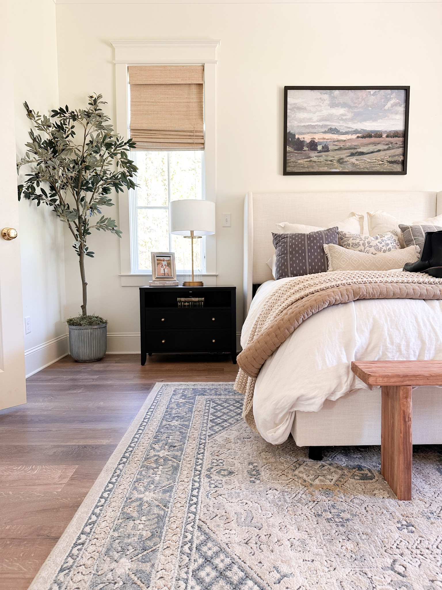 Primary Bedroom Views ✨ Our bedroom truly feels like a retreat, the place I look forward to crashing at the end of the day. This year, we upgraded almost our entire bed, from a new mattress topper to silky sheets, a duvet cover, and pillows that have helped us sleep so much better. I’ve linked everything below if you are looking to create your own cozy retreat  


#LTKFamily #LTKHome