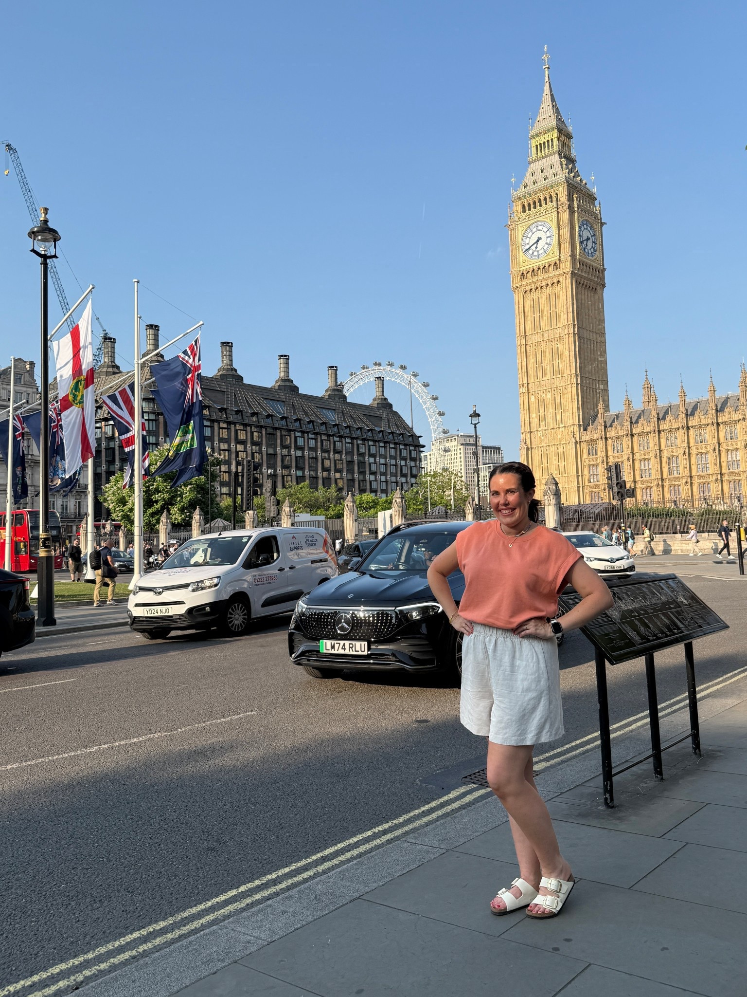 London site seeing OOTD