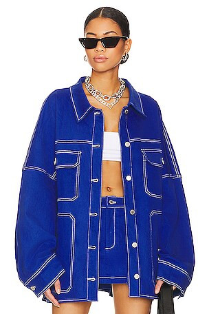 Cooper Skirt in Cobalt | Revolve Clothing (Global)