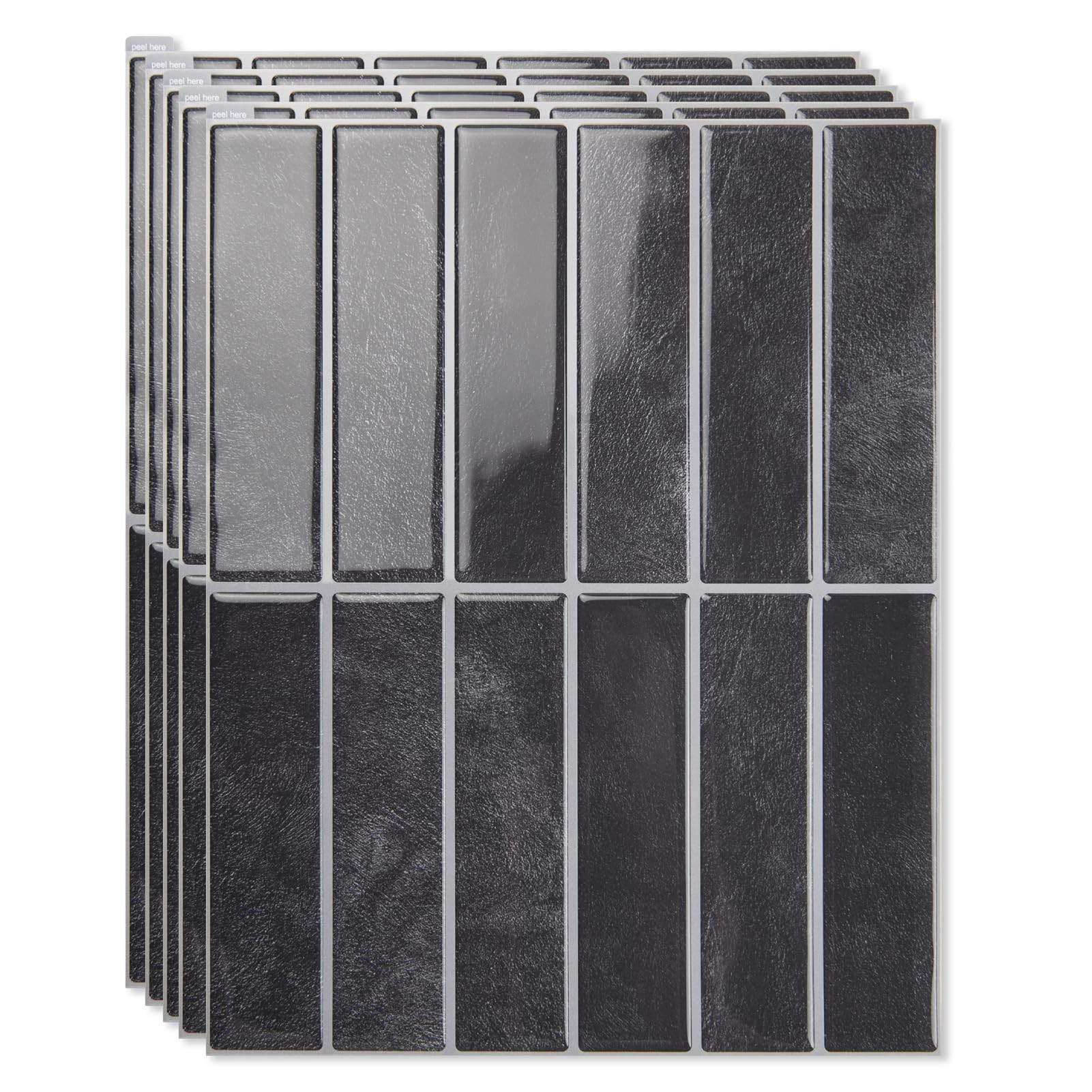 Art3d 11.4 x 9 Inch Heavy-Duty Peel and Stick Backsplash for Home Décor, 10-Pack Vinyl Wall Tile... | Amazon (US)