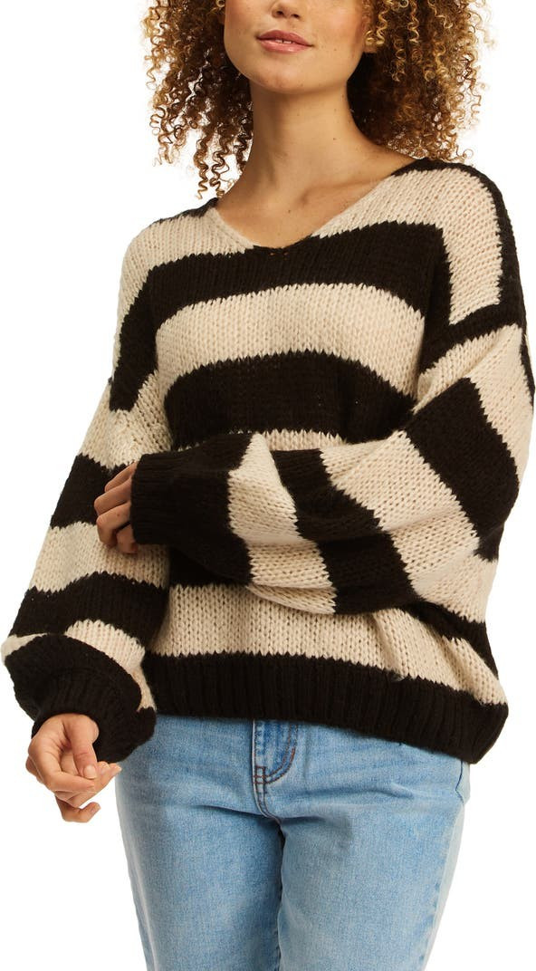 Wound Up Stripe Sweater | Nordstrom | Nordstrom