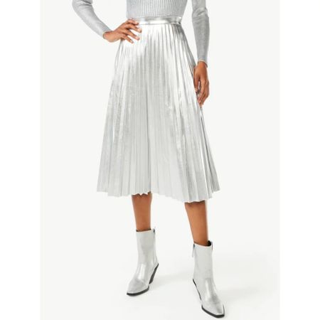 Walmart metallic skirt 

#LTKCyberweek #LTKSeasonal #LTKHoliday