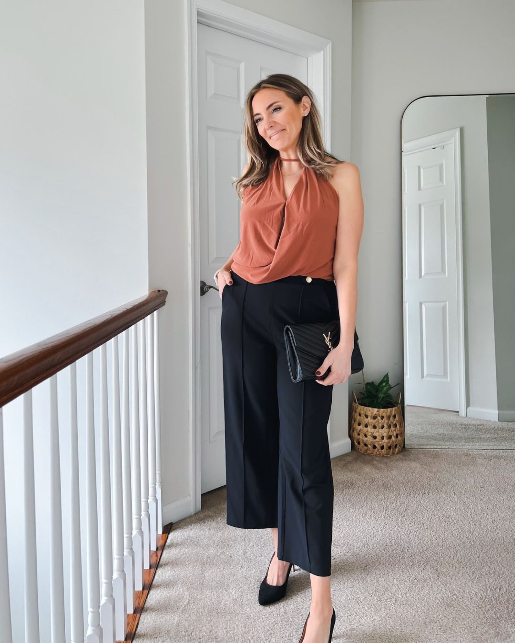 These elastic dress pants are perfection for comfort!  They're like wearing a pair of sweats to the office!
There's a $9 qpon to ✂️!
I am wearing my TTS and they run a little big.

Ankle jeans 
Date night outfit 
Wedding Guest
Vacation Outfits
Concert Outfit
White dress
White jeans
Swimsuit
Sandals
Bedroom 
Beach outfit
Patio
Jean shorts
Rug
Home Decor
Sneakers
Jeans
Bedroom
Maternity Outfit
Resort Wear

#LTKSeasonal #LTKworkwear #LTKstyletip