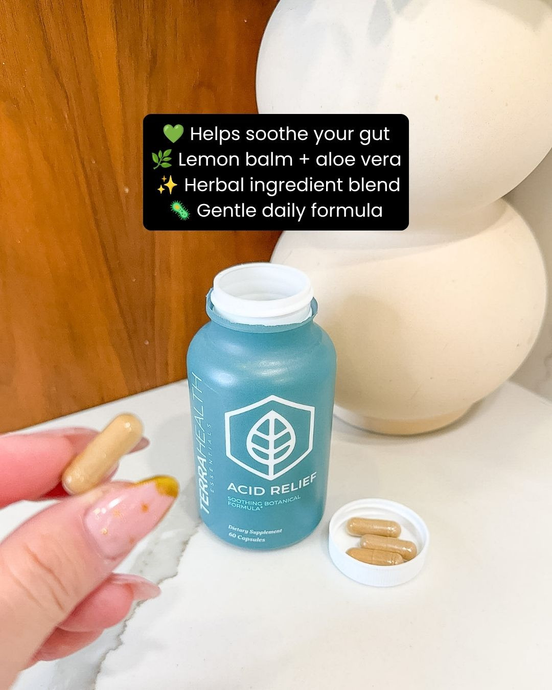 Support digestive comfort naturally 🌿✨ with this plant-based acid relief supplement! Designed to fit into your everyday wellness routine, it's a convenient option for those looking to support digestive balance and overall comfort 💖🍃. A simple addition to your daily habits when wellness is a priority 👀✨. Trust me, this is one supplement you'll be glad to have on hand 💕

#digestivehealth #acidrelief #plantbased #wellnessessentials #guthealth #healthylifestyle #supplements #dailywellness #healthyhabits #nutrition #wellbeing #selfcare #healthgoals #naturalwellness #lifestyleupgrade #ltkhealth #ltkfinds #musthave #wellnessjourney #dailyroutine 

 