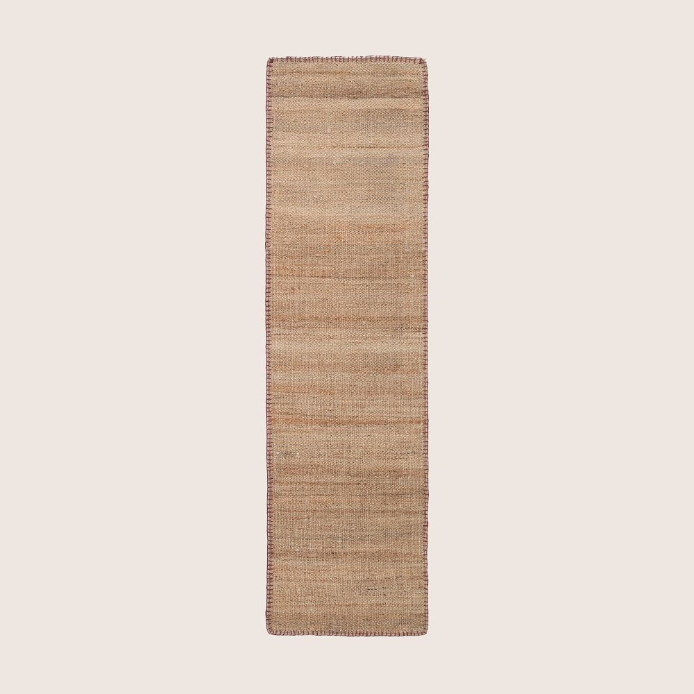 Elara Jute Whipstitch Rug | GreenRow