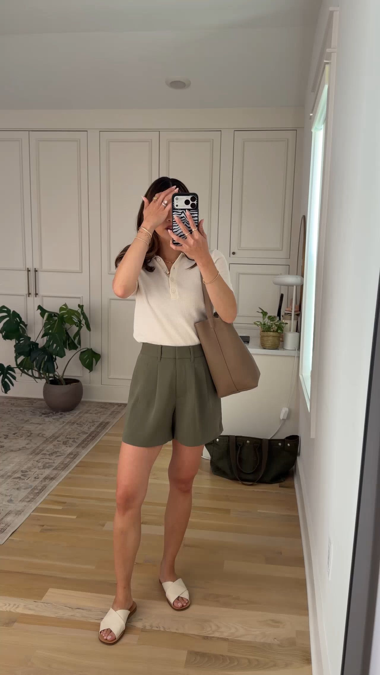 Sizing info:
•Top size XS
•Shorts size 0

petite fashion, get dressed with me, outfit inspiration, ootd, nashville outfit, Nashville influencer, petite style, vacation style, casual outfits, mom style, petite shorts, spring outfits, spring outfit info, spring shorts, spring outfit idea, spring top, spring bag, spring sweater tee, spring shoes, trouser shorts 
@Quince 
 

#LTKSeasonal #LTKootd #LTKPetite