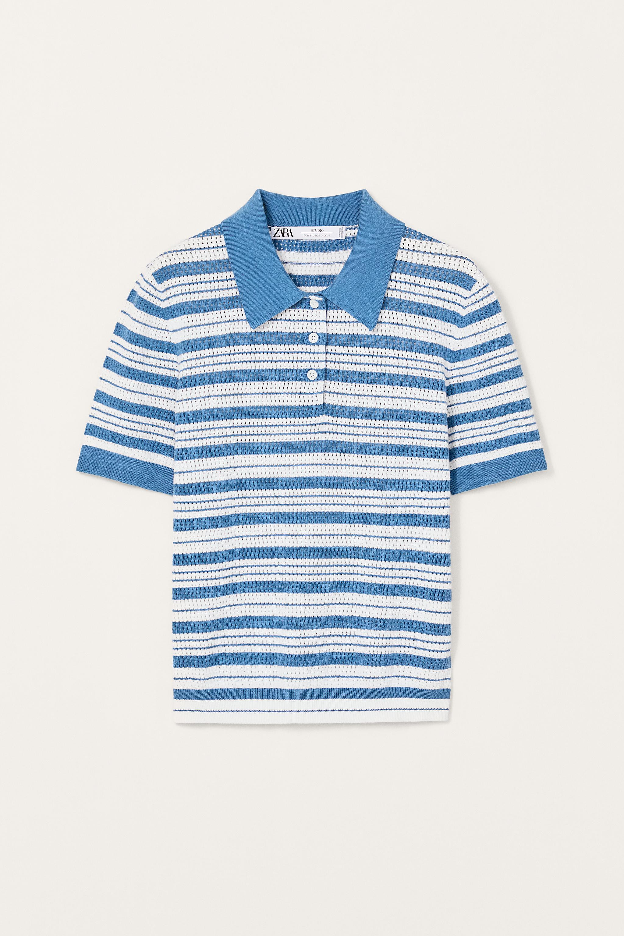 MAGLIA A RIGHE IN MAGLIA LIMITED EDITION | Zara UK