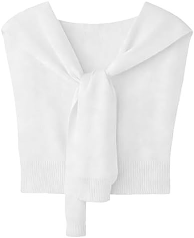 Sweater Shawl Wraps for Women Fashion Knitted Knotted Shawl with Sleeves Wrap Scarf Cape Shoulder... | Amazon (US)