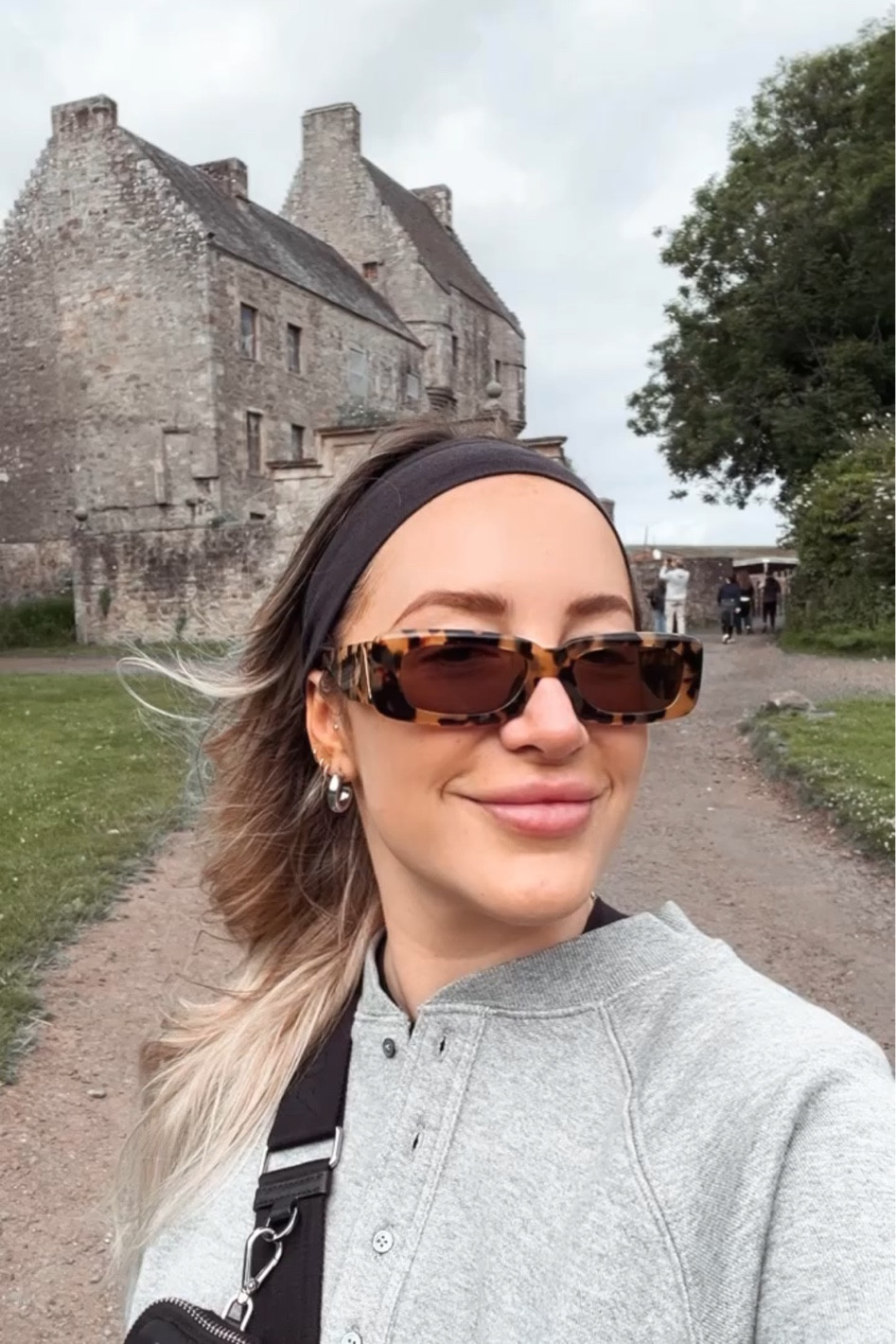 Obsessed with these sunnies - found them on sale in Selfridges! The hoops are my everyday via Eclantant, and the sweatshirt is Marissa Webb via Revolve (took an L) 🕶️

#LTKTravel #LTKSummerSales