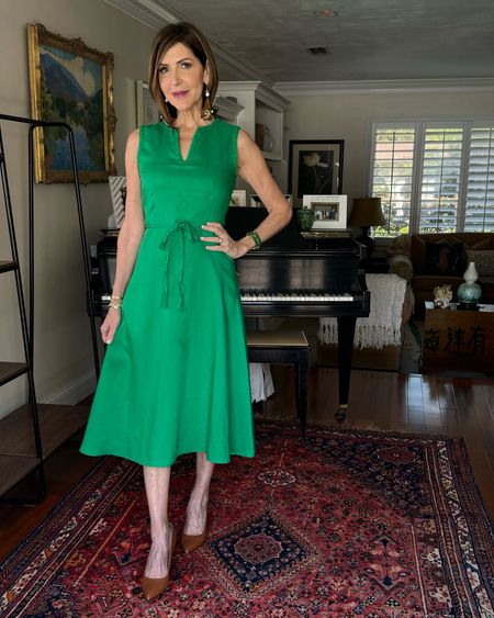Sharing this green linen dress.  The quality is amazing and it is priced under $50. 

Green linen dress, MOTF linen dresses, spring linen dress, affordable linen dress

#LTKover40 #LTKstyletip #LTKfindsunder50