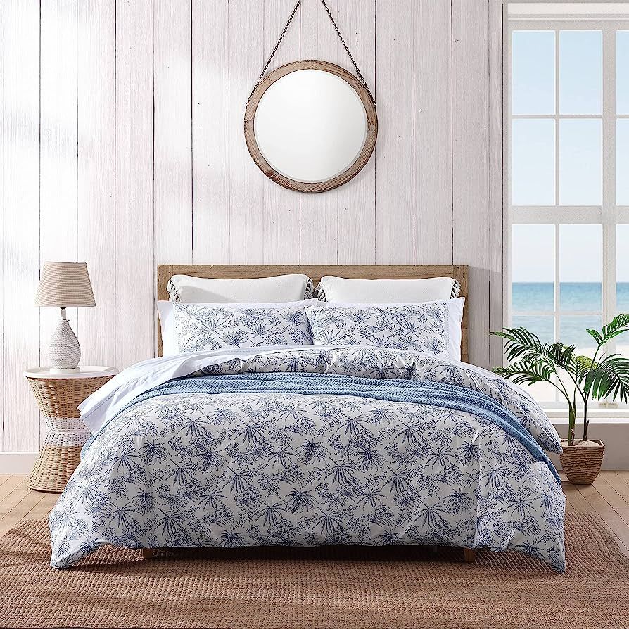 Tommy Bahama- Queen Duvet Cover Set, Reversible Cotton Bedding Set with Matching Shams, Coastal H... | Amazon (US)