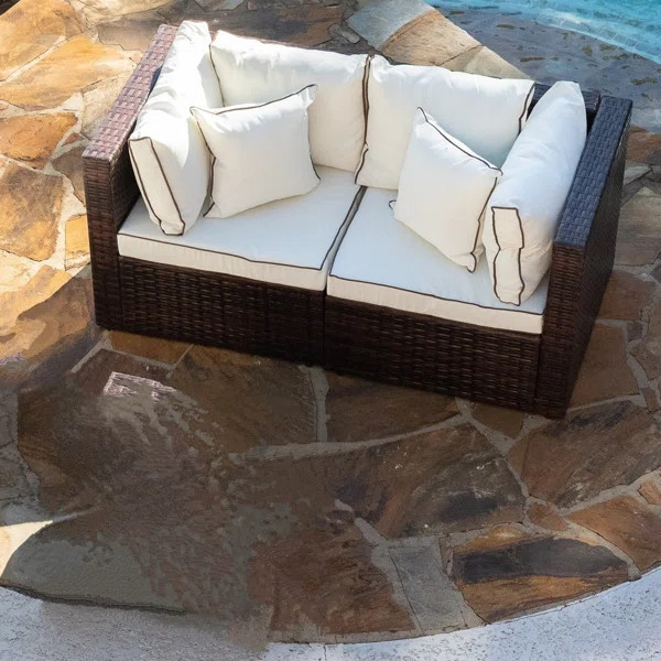 Ayeh 59'' Outdoor Loveseat | Wayfair North America