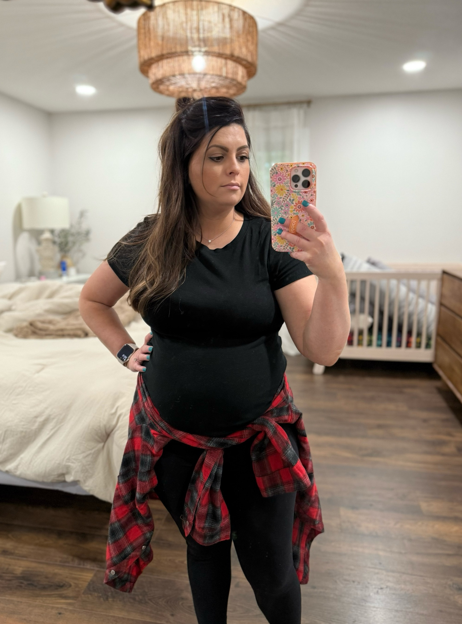 Maternity outfits in full swing! These are the most comfortable and not thick maternity leggings ever! And I love these tees because they are maternity without the ruching on the sides. 

#LTKStyleTip #LTKBump #LTKFindsUnder50